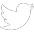 Small blank white graphic placeholder used as a social media icon on a St. Petersburg custom home builder website.